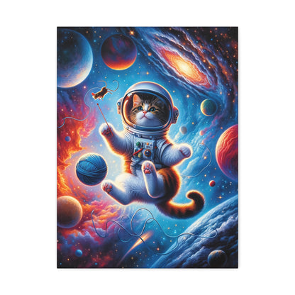 Astro Kitty Wall Art