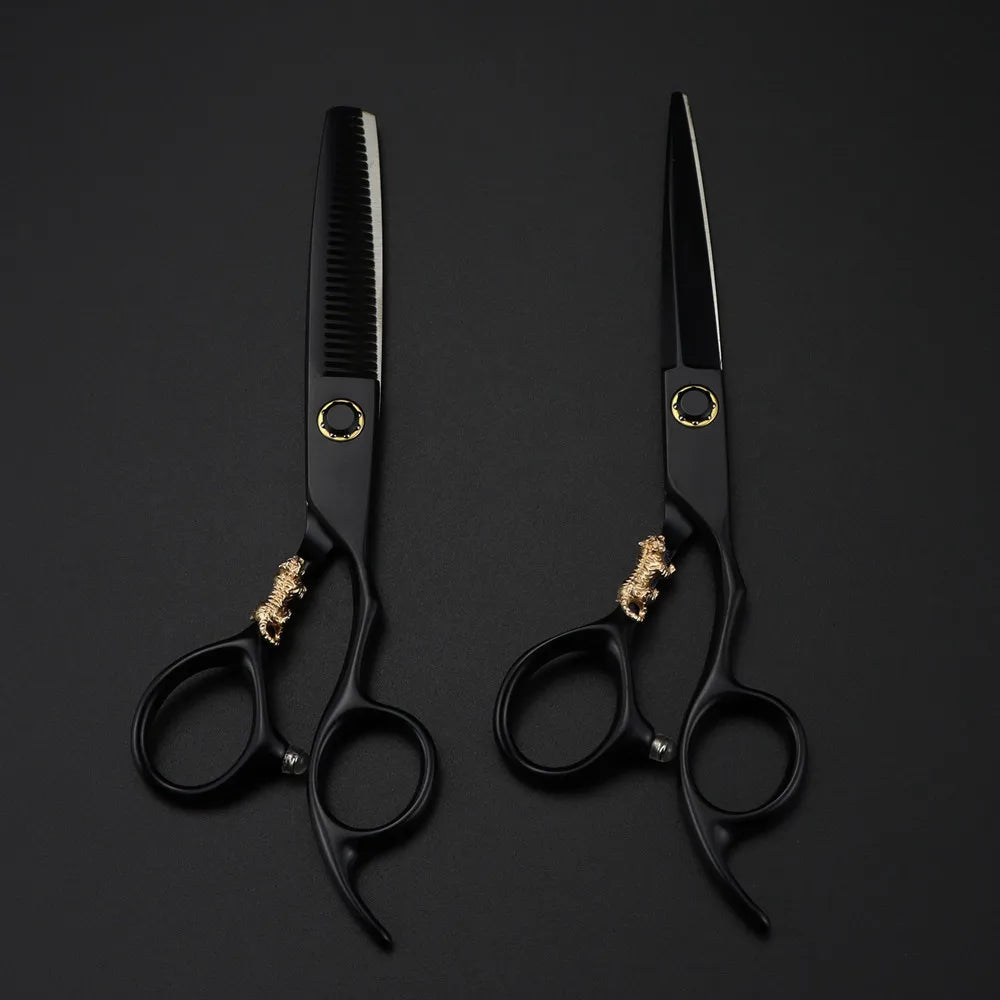 Lusso Golden Tiger Shears Set