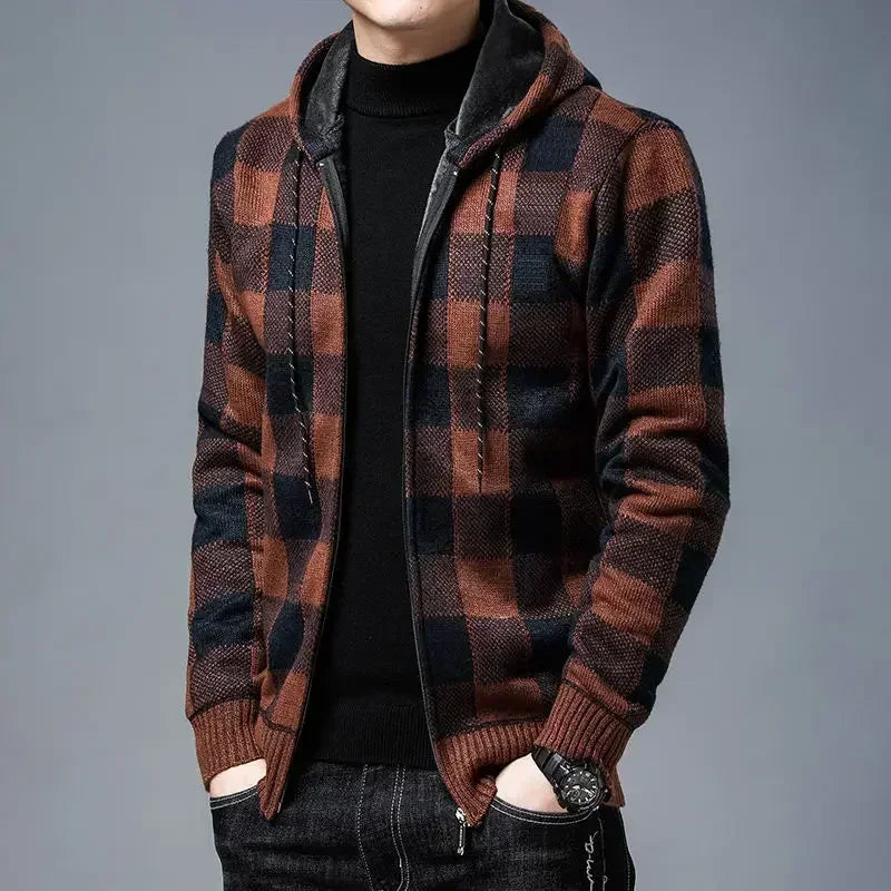 Logan Plaid Hoodie