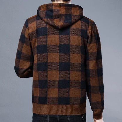 Logan Plaid Hoodie