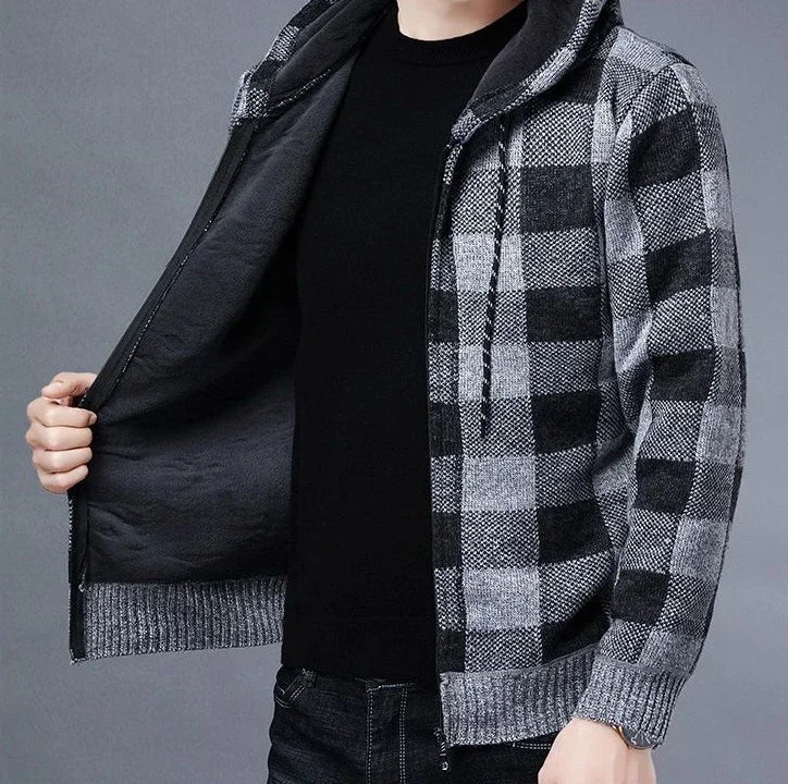 Logan Plaid Hoodie