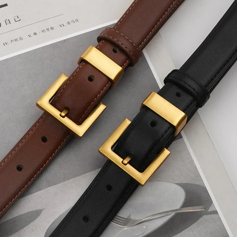 Chelsea Sleek Leather Belt