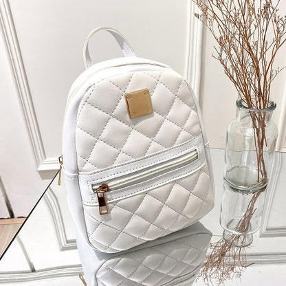 Chic Mini Leather Backpack