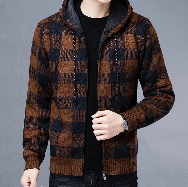 Logan Plaid Hoodie