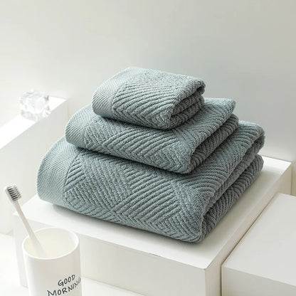 Lusso Signature Long Staple Cotton Towel Set